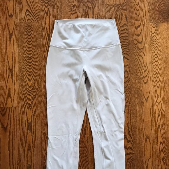 Lululemon Align High Rise Leggings Womens 6 Lilac Ether Purple 28" Inseam Ankle - Picture 3 of 10